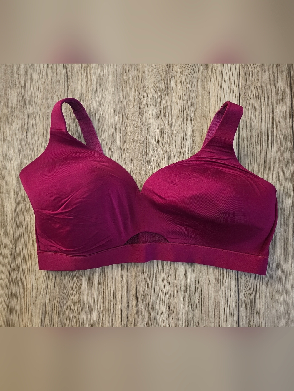 Cacique Comfort Bliss Lightly Lined No-Wire Bra - Passion Berry - Size 38G
